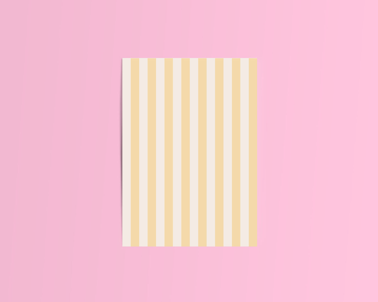 Pastel Stripe Journal/Crafting Papers