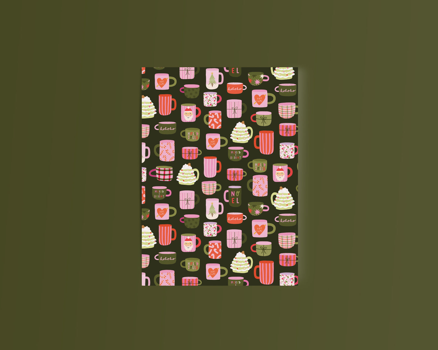 Christmassy Journal/Crafting Papers