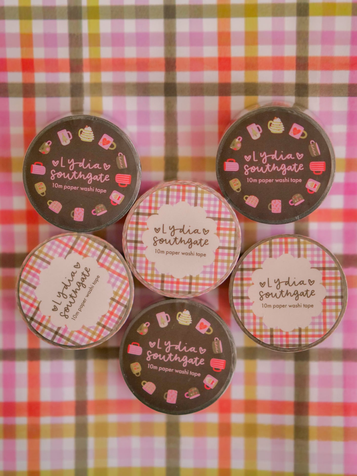 Festive Mugs Washi Tape