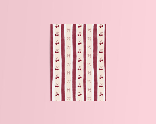 Burgundy Journal/Crafting Papers
