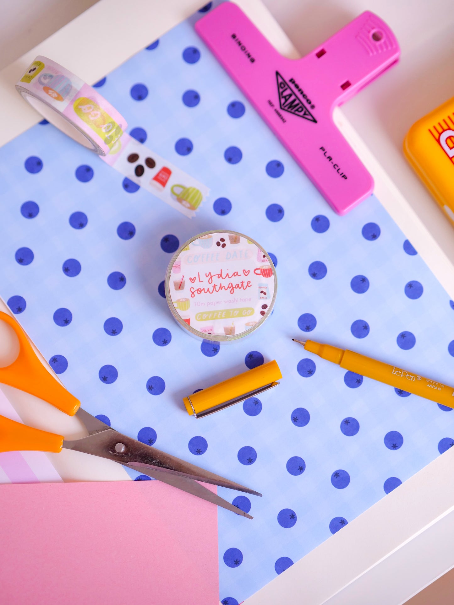 Coffee Date Washi Tape