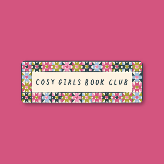 Cosy Girls Book Club Bookmark