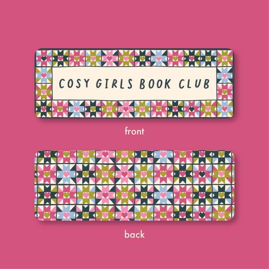 Cosy Girls Book Club Bookmark