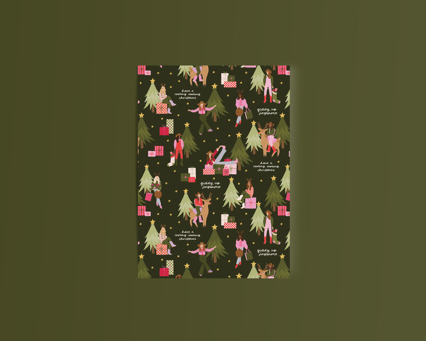 Christmassy Journal/Crafting Papers