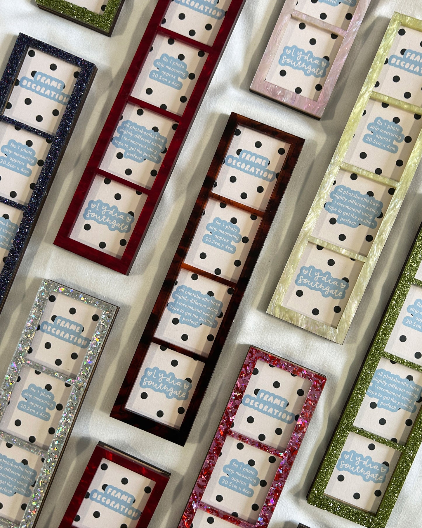 Photobooth Frame Magnet Decoration - MADE TO ORDER