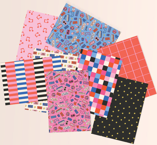 Music Themed Deco Crafting Papers