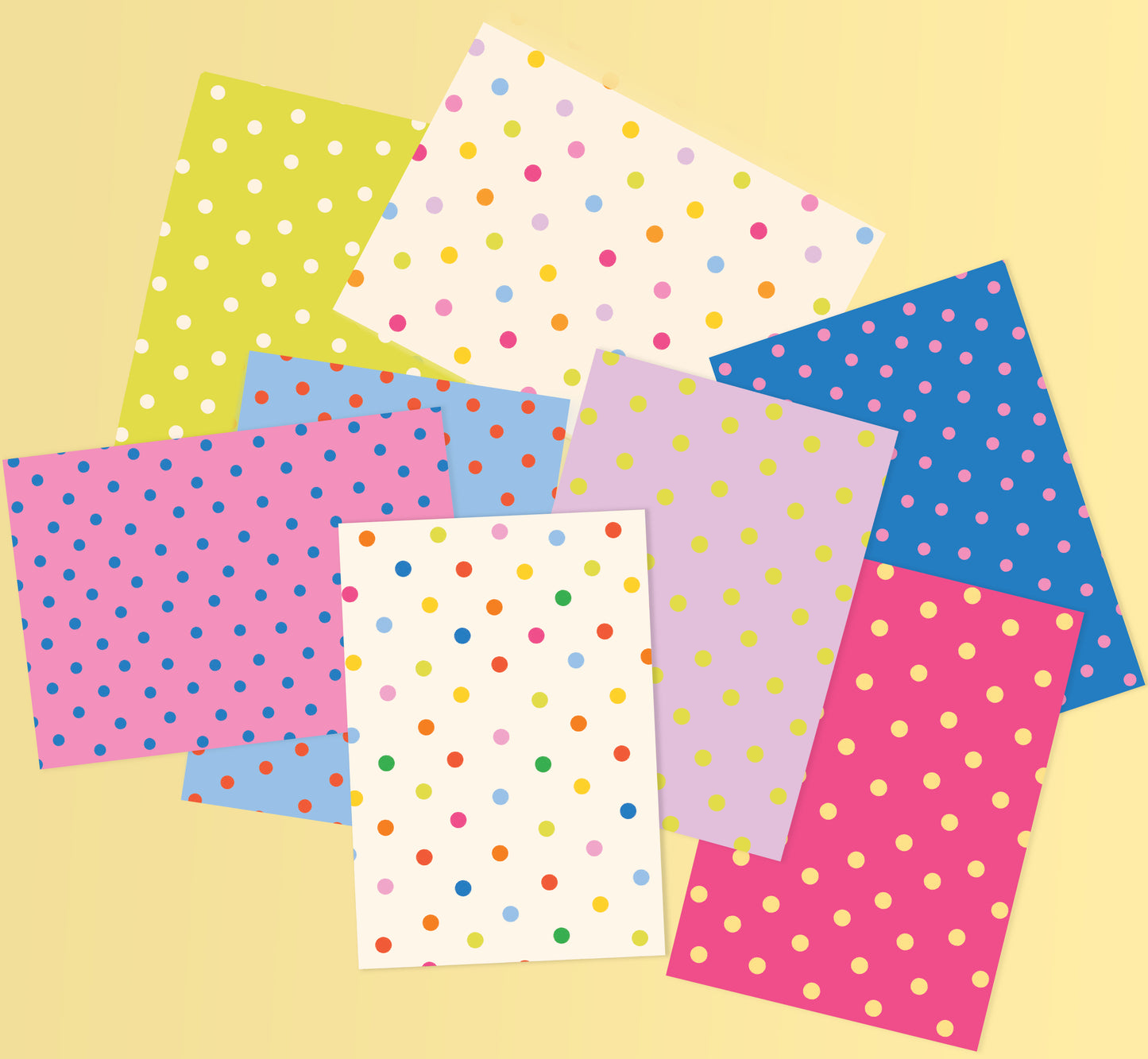 More Polka Dots Journal/Crafting Papers