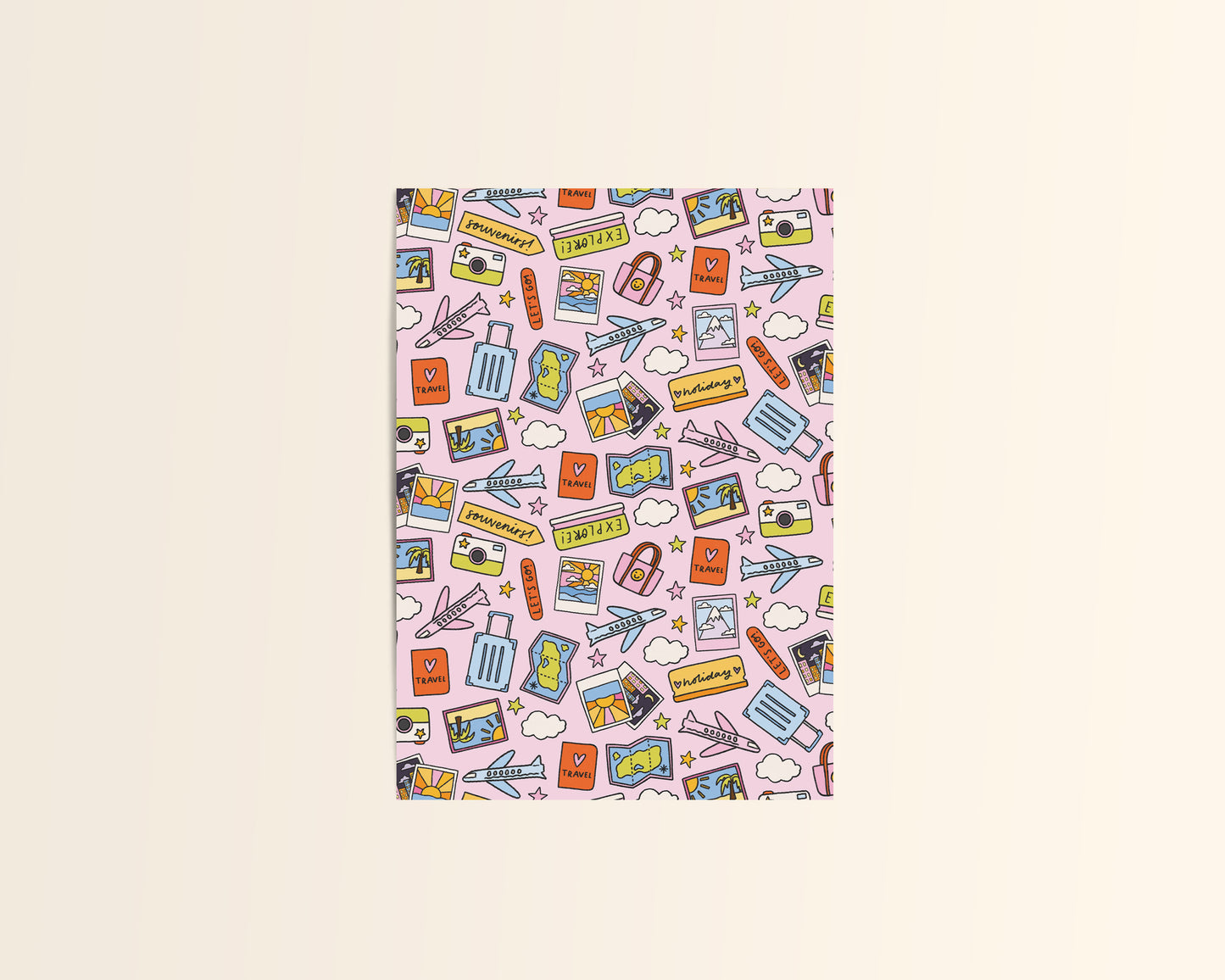 Travel Themed Journal/Crafting Papers