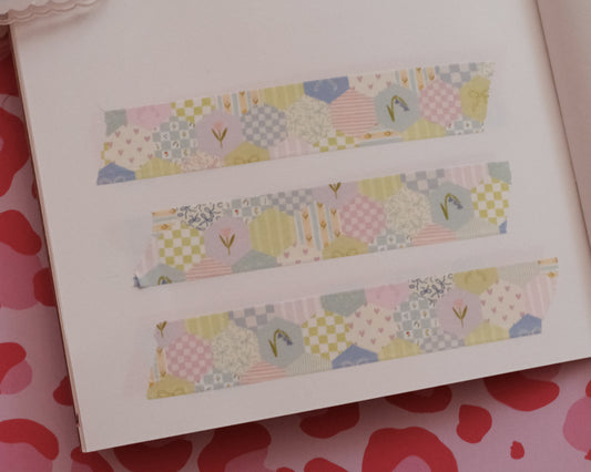 Pretty Patchwork Washi Tape