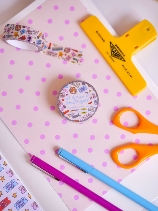 Pastel Gig Girlie Washi Tape