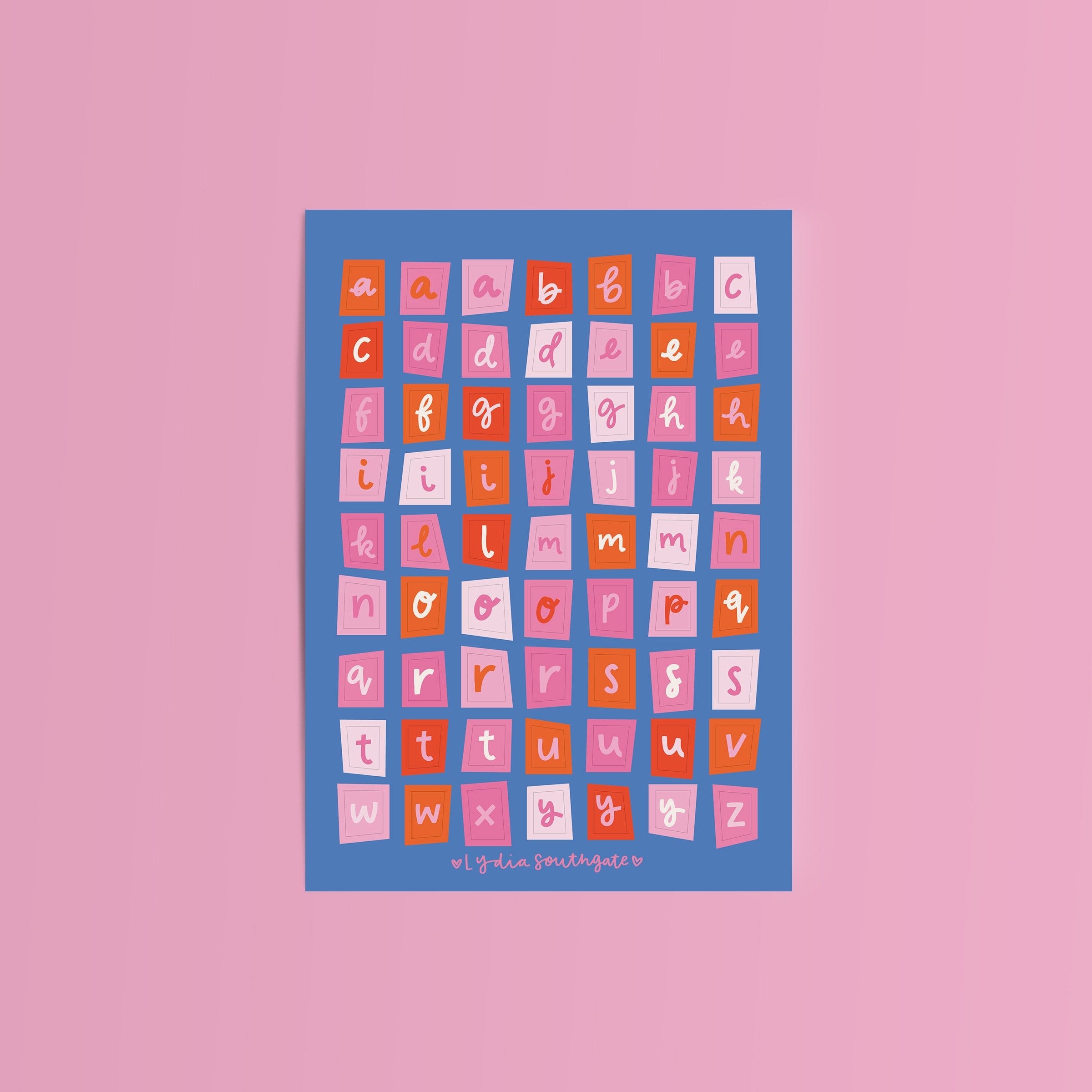 Pink Magazine Letters R Pink Magazine Letters Sticker Sheet – lydia southgate