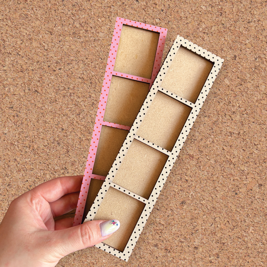 Polka Dot Photobooth Frame Magnet Decoration