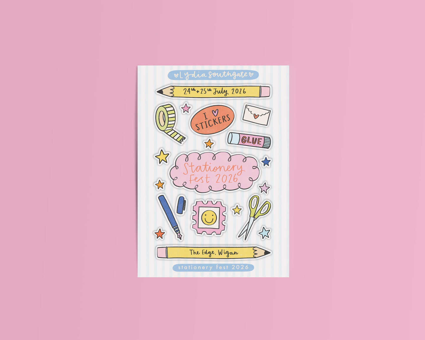 StationeryFest Sticker Sheet