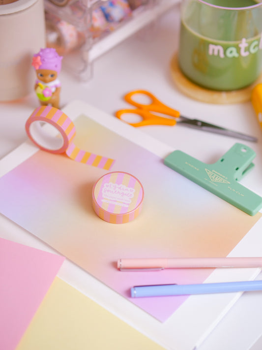 Sherbet Stripe Washi Tape