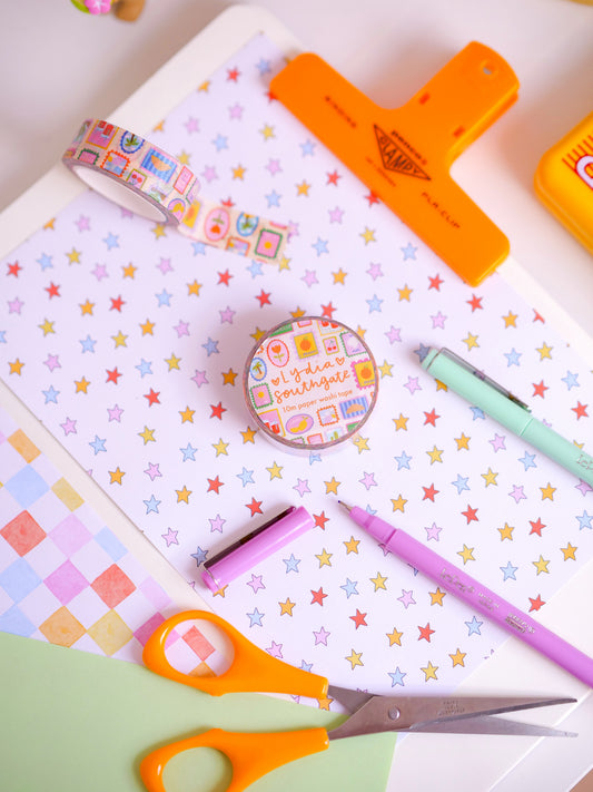 Wish You Were Here Stamps Washi Tape