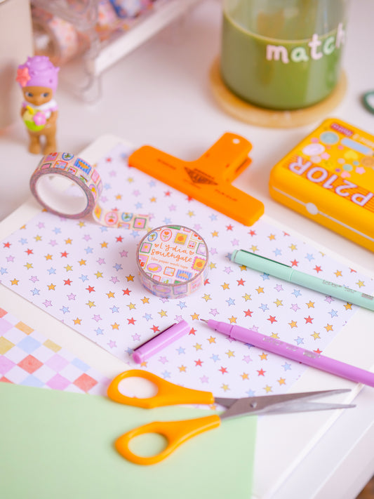 Wish You Were Here Stamps Washi Tape