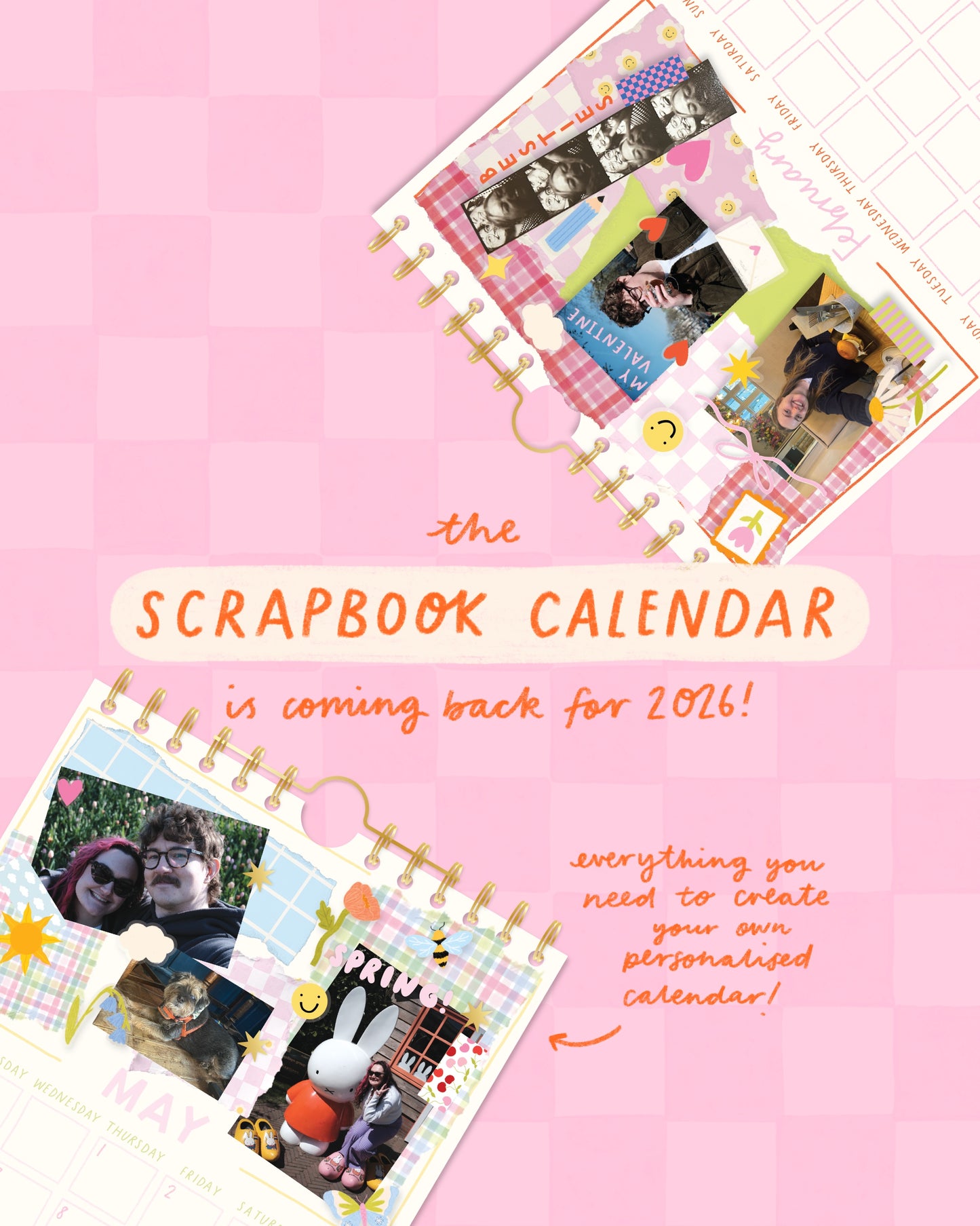 The 2026 Scrapbook Calendar - PREORDER