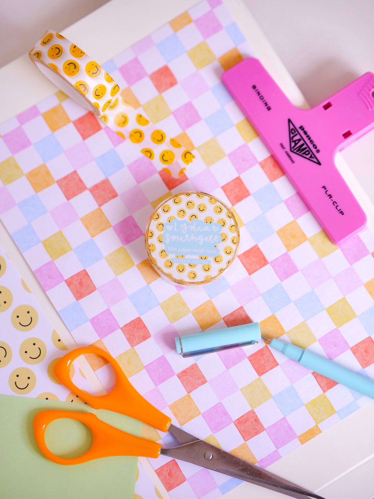 Smile Faces Washi Tape