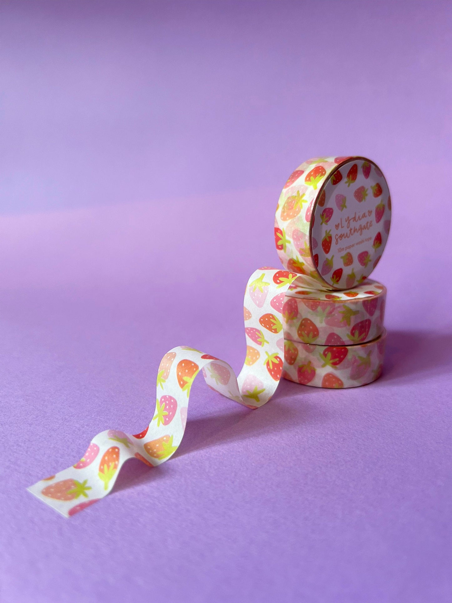 Strawberry Washi Tape
