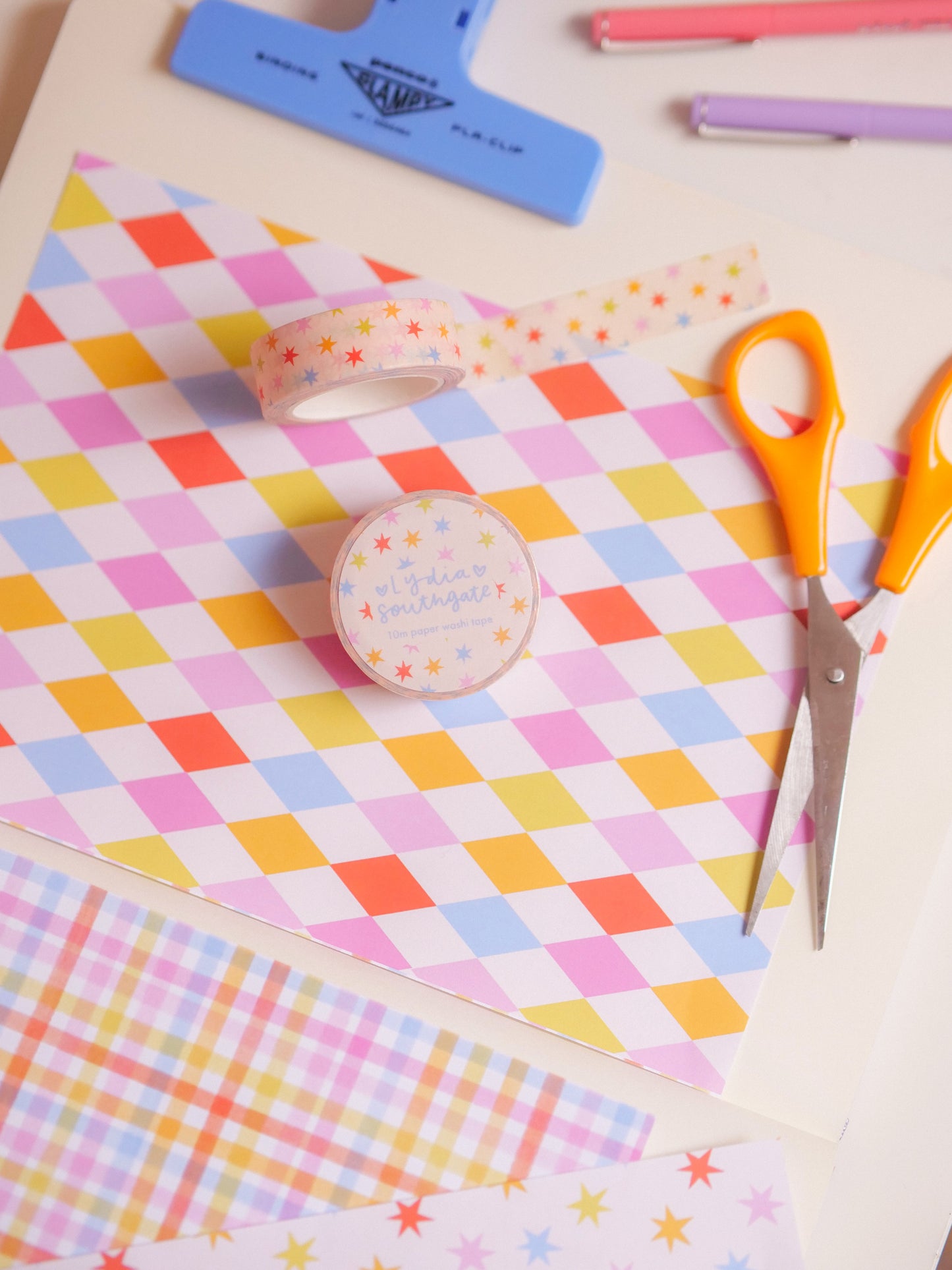 Sorbet Stars Washi Tape